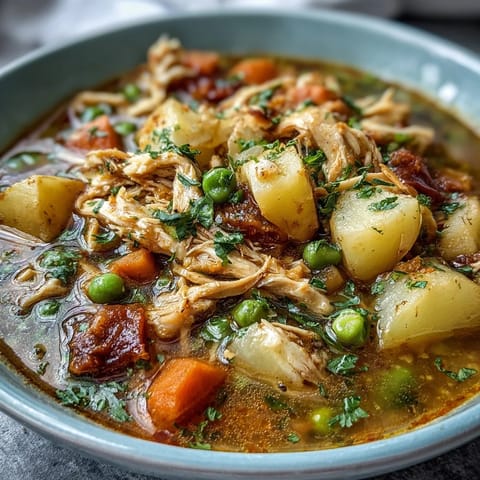 Slow Cooker Chicken Pot Pie