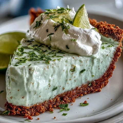 A delightful easy No-Bake Key Lime Pie, perfect for a refreshing summer dessert.