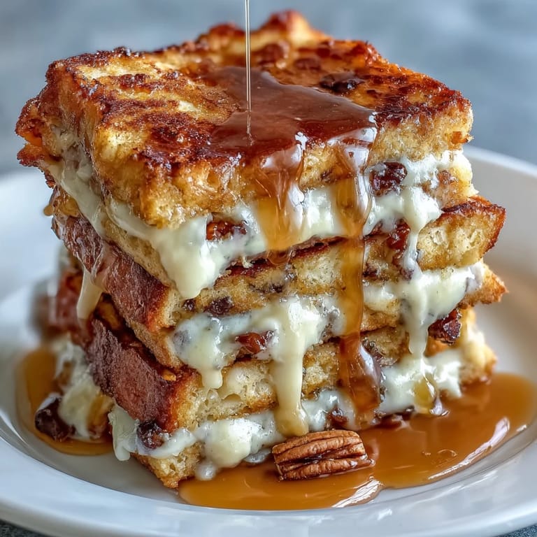 Layers of toasted bread, sweet piloncillo syrup, plump raisins, and mild cheese create a nostalgic, fragrant dessert perfect for Lent or family gatherings.